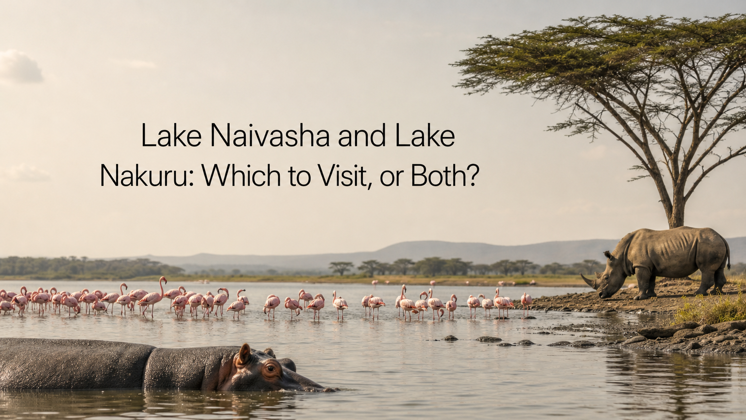 Lake Naivasha and Lake Nakuru: Which to Visit, or Both?