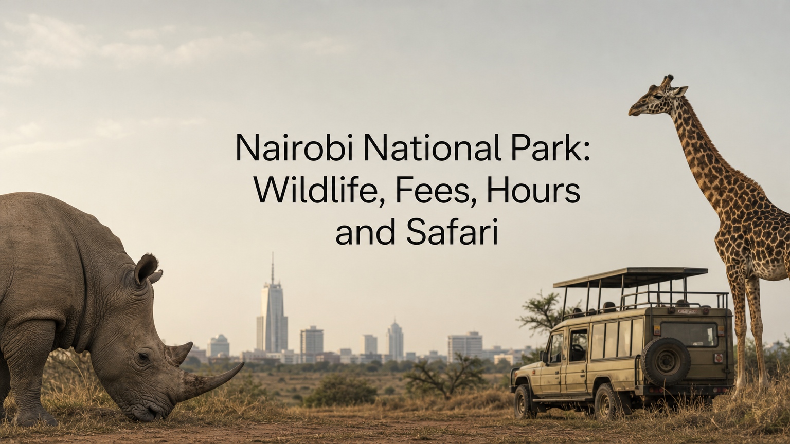 Nairobi National Park: Wildlife, Fees, Hours and Safari