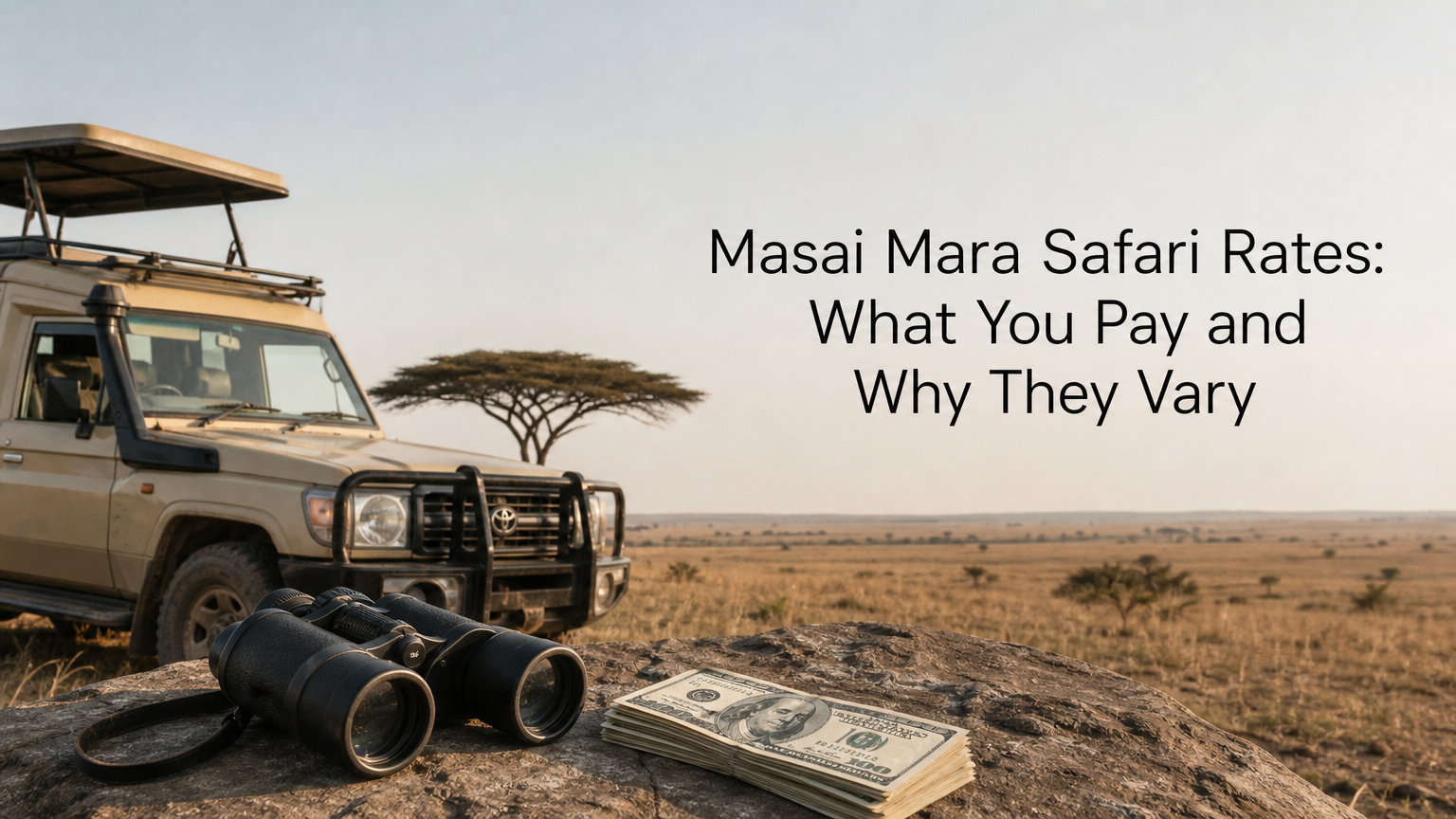 Masai Mara Safari Rates: What You Pay and Why They Vary